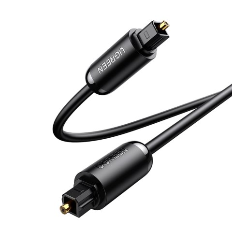 Kabel przewód optyczny audio Toslink SPDIF 3m - czarny Kabel przewód optyczny audio Toslink SPDIF 3m - czarny