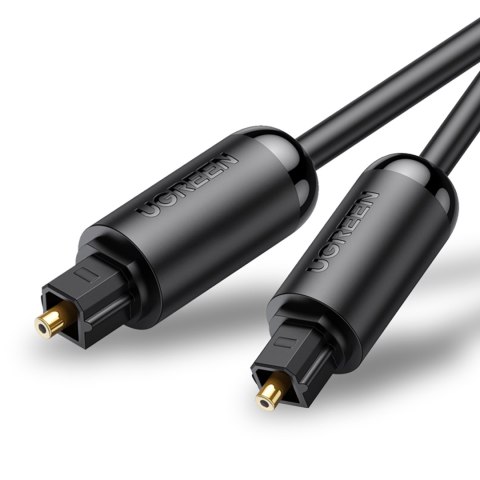 Kabel przewód optyczny audio Toslink SPDIF 3m - czarny Kabel przewód optyczny audio Toslink SPDIF 3m - czarny