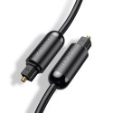 Kabel przewód optyczny audio Toslink SPDIF 3m - czarny