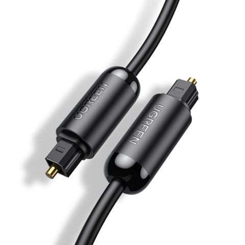 Kabel przewód optyczny audio Toslink SPDIF 3m - czarny Kabel przewód optyczny audio Toslink SPDIF 3m - czarny