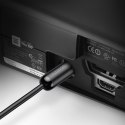 Kabel przewód optyczny audio Toslink SPDIF 3m - czarny