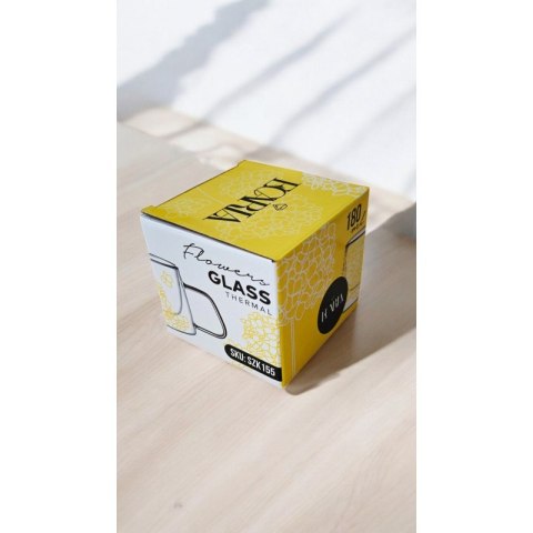 Szklanka termiczna z kwiatami w środku, hortensje 180 ml 1szt SZK155 Szklanka termiczna z kwiatami w środku, hortensje 180 ml 1szt SZK155