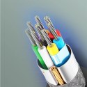 Kabel przewód USB-A 3.0 - USB-C 3A 2m - czarny
