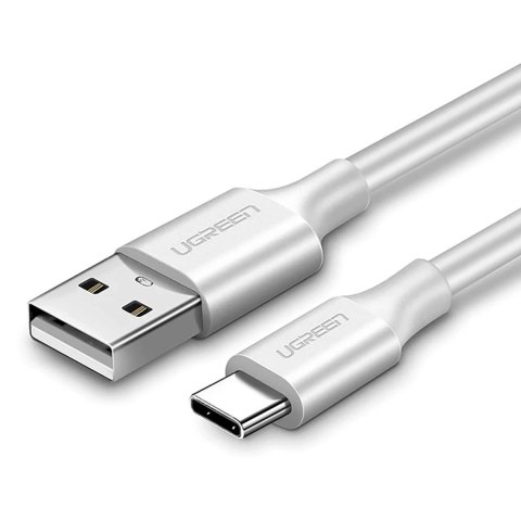 Kabel przewód USB-A - USB-C 3A 25cm - biały Kabel przewód USB-A - USB-C 3A 25cm - biały
