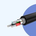 Kabel przewód micro USB - USB-A 25cm - czarny