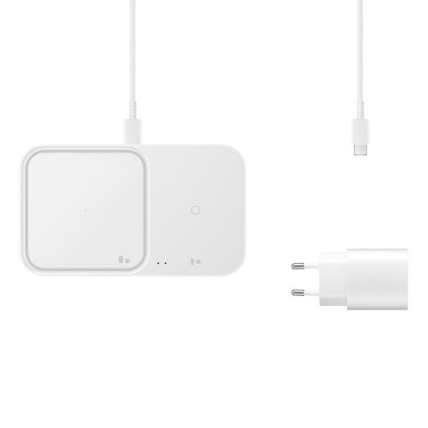 Ładowarka Samsung Wireless Charger Duo indukcyjna 15W - biała Ładowarka Samsung Wireless Charger Duo indukcyjna 15W - biała