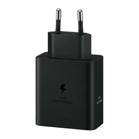 Ładowarka sieciowa Samsung Power Adapter Duo 2x USB-C 50W - czarna Ładowarka sieciowa Samsung Power Adapter Duo 2x USB-C 50W - czarna
