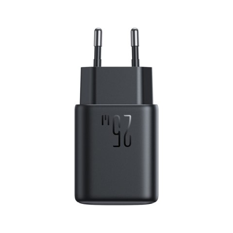 Ładowarka sieciowa USB-C i USB-A 25W SFC PPS PD - czarna Ładowarka sieciowa USB-C i USB-A 25W SFC PPS PD - czarna