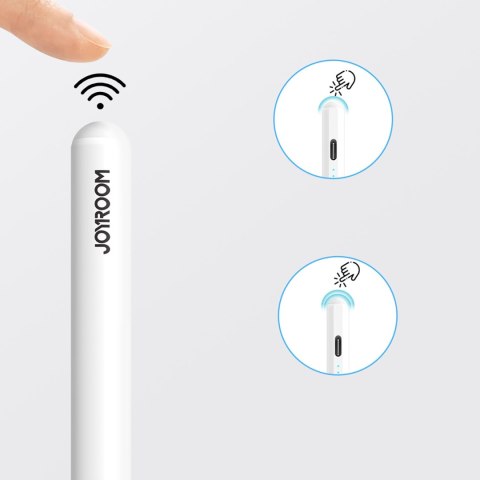 Rysik stylus aktywny do Apple iPad Pro Air Mini 130mAh USB-C - biały Rysik stylus aktywny do Apple iPad Pro Air Mini 130mAh USB-C - biały