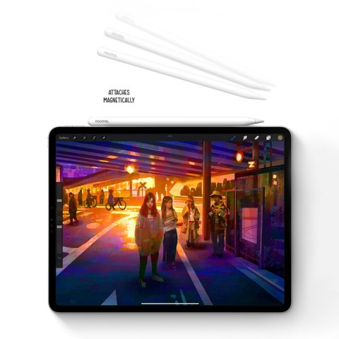Rysik stylus aktywny do Apple iPad Pro Air Mini 130mAh USB-C - biały Rysik stylus aktywny do Apple iPad Pro Air Mini 130mAh USB-C - biały