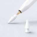 Rysik stylus aktywny do Apple iPad Pro Air Mini 130mAh USB-C - biały