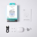 Słuchawki Funpods douszne TWS z Bluetooth 5.4 ANC i ochroną IP54 - białe