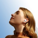 Słuchawki Funpods douszne TWS z Bluetooth 5.4 ANC i ochroną IP54 - białe