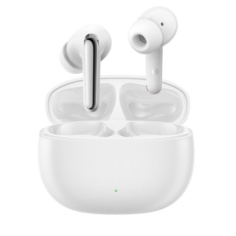 Słuchawki bezprzewodowe douszne TWS Bluetooth 5.4 ANC ENC - białe Słuchawki bezprzewodowe douszne TWS Bluetooth 5.4 ANC ENC - białe