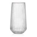 Szklanka ryflowana duża do drinków 500 ml 1szt 6 x 14cm SZK151