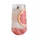 Szklanka ryflowana duża do drinków 500 ml 1szt 6 x 14cm SZK151