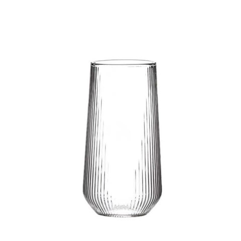 Szklanka ryflowana duża do drinków 500 ml 1szt 6 x 14cm SZK151 Szklanka ryflowana duża do drinków 500 ml 1szt 6 x 14cm SZK151