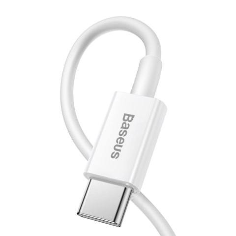 Kabel przewód Superior Series USB-C / Lightning PD 20W 2m - biały Kabel przewód Superior Series USB-C / Lightning PD 20W 2m - biały