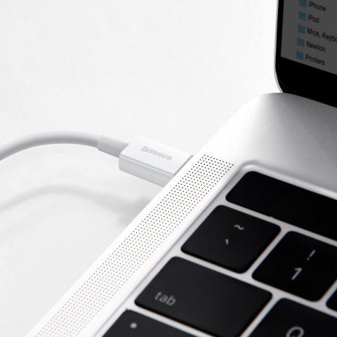 Kabel przewód Superior Series USB-C / Lightning PD 20W 2m - biały Kabel przewód Superior Series USB-C / Lightning PD 20W 2m - biały