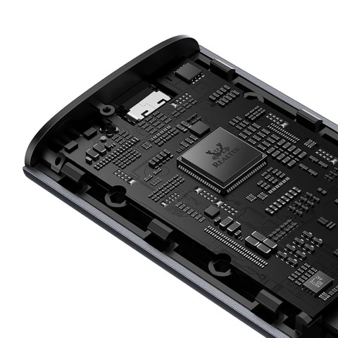 Kieszeń na dysk SSD do 8 TB FlyJoy M.2 NVMe 10 Gb/s UASP TRIM - szara Kieszeń na dysk SSD do 8 TB FlyJoy M.2 NVMe 10 Gb/s UASP TRIM - szara