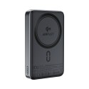 Powerbank magnetyczny 10000mAh 30W Qi2 z MagSafe - czarny