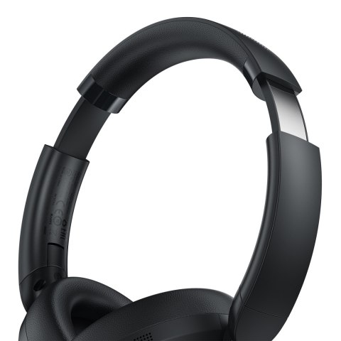 Słuchawki bezprzewodowe H3 Bluetooth z ANC USB-C IPX4 - czarne Słuchawki bezprzewodowe H3 Bluetooth z ANC USB-C IPX4 - czarne