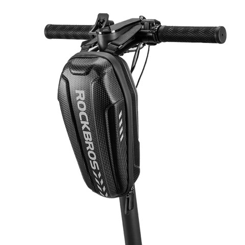 Torba rowerowa mocowana na kierownicę lub ramę 3l B62-1 - czarna Torba rowerowa mocowana na kierownicę lub ramę 3l B62-1 - czarna