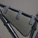 Torba rowerowa mocowane na ramę 5l AS-017 - ciemnozielona