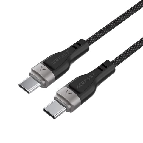 Kabel przewód USB-C 480Mb/s 100W z organizerem magnetycznym 1.2m - czarny Kabel przewód USB-C 480Mb/s 100W z organizerem magnetycznym 1.2m - czarny