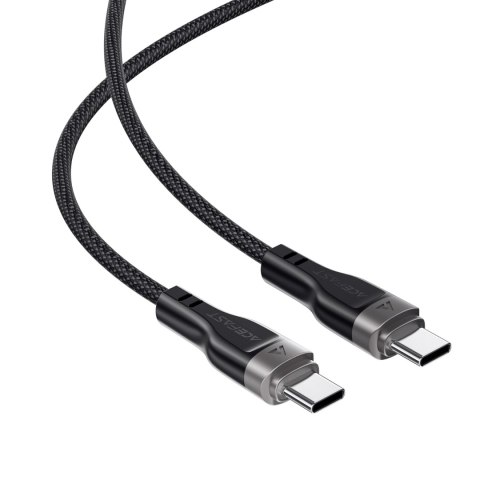Kabel przewód USB-C 480Mb/s 100W z organizerem magnetycznym 1.2m - czarny Kabel przewód USB-C 480Mb/s 100W z organizerem magnetycznym 1.2m - czarny