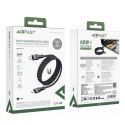 Kabel przewód USB-C 480Mb/s 100W z organizerem magnetycznym 1.2m - czarny