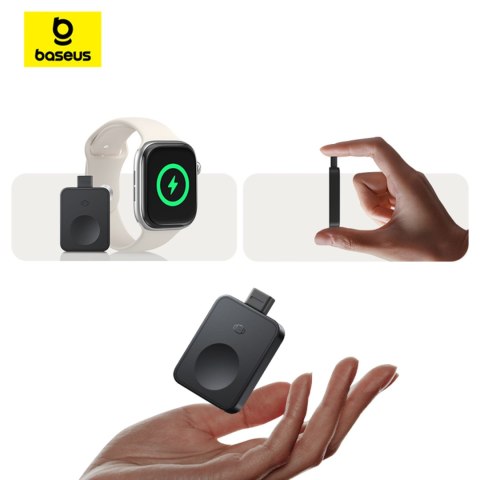 Ładowarka indukcyjna magnetyczna do Apple Watch MagPro 2.5W - czarna Ładowarka indukcyjna magnetyczna do Apple Watch MagPro 2.5W - czarna