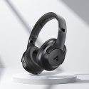 Słuchawki nauszne H4 ANC bezprzewodowe Bluetooth 5.3 IPX4 - czarne