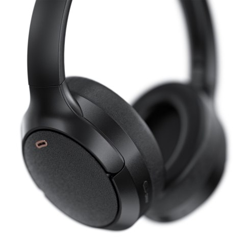 Słuchawki nauszne H6 ANC bezprzewodowe Bluetooth 5.3 IPX4 - czarne Słuchawki nauszne H6 ANC bezprzewodowe Bluetooth 5.3 IPX4 - czarne