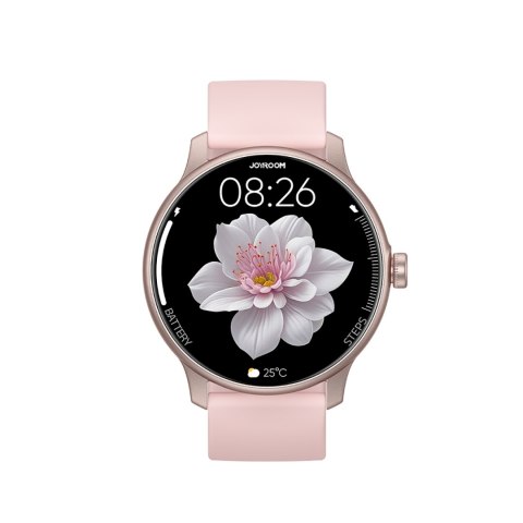Smartwatch Classis Series JR-FC1 z funkcją odbierania połączeń IP68 - różowy Smartwatch Classis Series JR-FC1 z funkcją odbierania połączeń IP68 - różowy