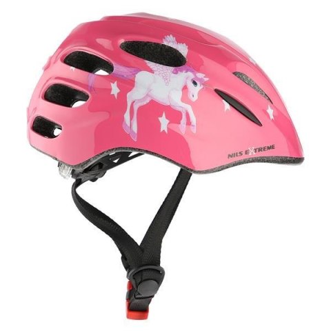 MTW01 LED różowy ROZM. XXS (42-48 cm) KASK NILS EXTREME MTW01 LED różowy ROZM. XXS (42-48 cm) KASK NILS EXTREME
