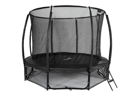 Trampolina Ogrodowa Jumpi 312cm/10FT Maxy Comfort Plus Czarna Z Wewnętrzną Siatką Trampolina Ogrodowa Jumpi 312cm/10FT Maxy Comfort Plus Czarna Z Wewnętrzną Siatką