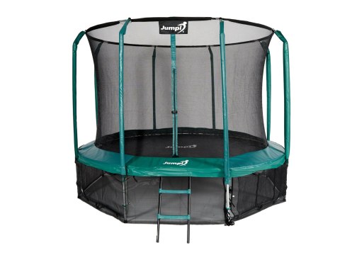 Trampolina Ogrodowa Jumpi 312cm/10FT Maxy Comfort Zielona Z Wewnętrzną Siatką Trampolina Ogrodowa Jumpi 312cm/10FT Maxy Comfort Zielona Z Wewnętrzną Siatką