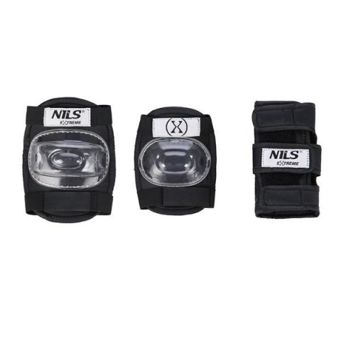 MR290+H230 KASK Z OCHRANIACZAMI ZESTAW CZARNY ROZM. M NILS EXTREME MR290+H230 KASK Z OCHRANIACZAMI ZESTAW CZARNY ROZM. M NILS EXTREME
