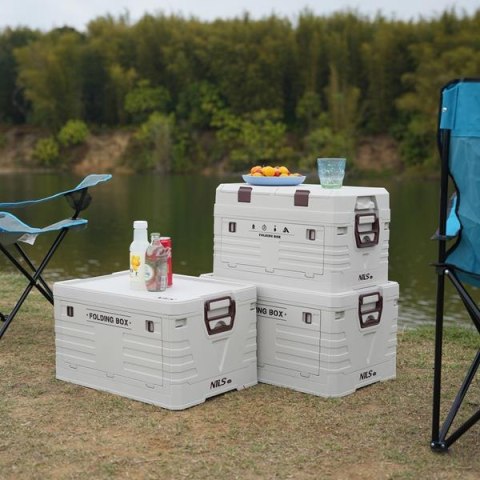 NCB4003 SKŁADANA SKRZYNIA KEMPINGOWA Z POKRYWĄ 50L NILS CAMP NCB4003 SKŁADANA SKRZYNIA KEMPINGOWA Z POKRYWĄ 50L NILS CAMP