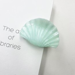 Spinka do włosów klamra MUSZLA XL marmurek 8,5 x 5,7 cm SP423