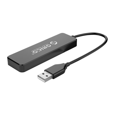 Hub FL01 stacja dokująca rozdzielacz USB-A na 4x USB-A - czarny Hub FL01 stacja dokująca rozdzielacz USB-A na 4x USB-A - czarny