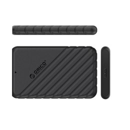 Kieszeń obudowa na dysk 25PW1-U3 2.5'' HDD / SSD USB Micro-B 5Gb/s - czarna