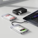 Kieszeń obudowa na dysk TX25C3 2.5'' HDD / SSD USB-C 5Gb/s - przezroczysta