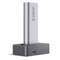 Stacja dokująca IT18C3 na dysk M.2 NVMe / SATA - szara