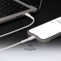 Kabel przewód USB-C PD 25W 1 m - biały