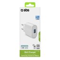 Ładowarka sieciowa USB-A 10W - biała