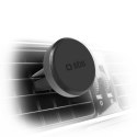 Uchwyt samochodowy magnetyczny do smartfona śr. 33 mm na kratkę nawiewu - czarny