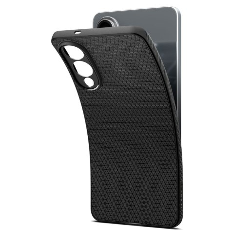 Etui ochronne na Samsung Galaxy S25 Edge Liquid Air - czarne Etui ochronne na Samsung Galaxy S25 Edge Liquid Air - czarne