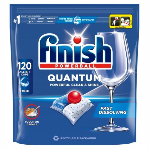FINISH Kapsułki Quantum All-in-1 120 regular FINISH Kapsułki Quantum All-in-1 120 regular